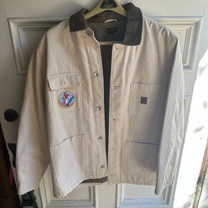 Vintage Jacket with Hand-sewn Patches